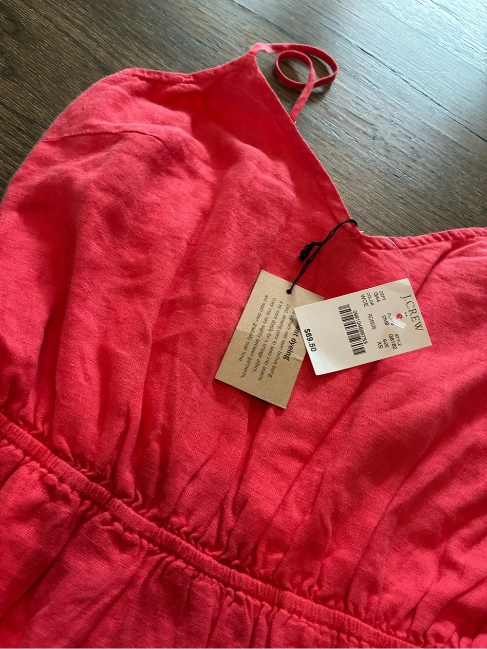 Women's Pink Spaghetti-Strap Summer Dress